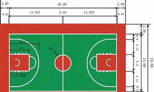 nba篮球场馆标准尺寸图最新版_nba篮球场馆标准尺寸图最新版下载