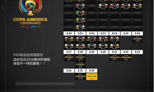 2016美洲杯赛程_2016美洲杯赛程比分